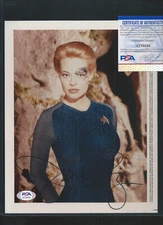Jeri Ryan Star Trek Signed Color Photo PSA Authenticated COA/LOA