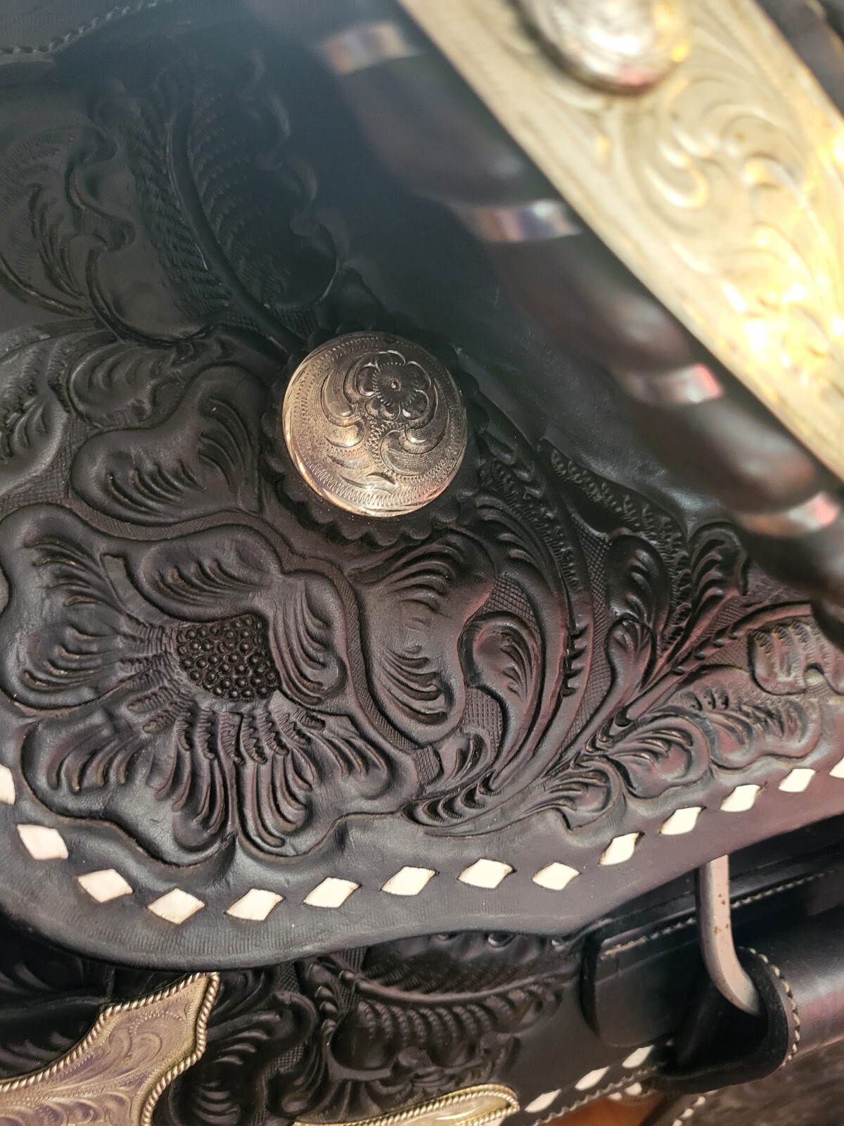 Billy Royal Black Parade Saddle Never Used Free Shipping