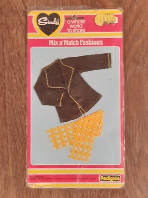 Sindy Mix n' Match Fashion 44057 Doll Clothes set by Pedigree Vintage 1970's