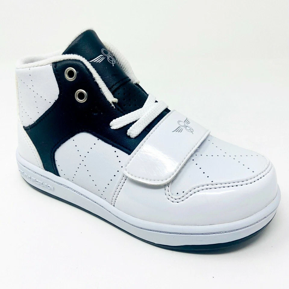 Zapatillas Creative Recreation Cesario blancas negras para bebés pequeños Foto 2 de 4