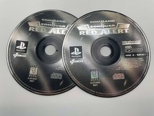 Command & Conquer • Red Alert Discs• Sony Playstation 1 PS1 • Game Disc