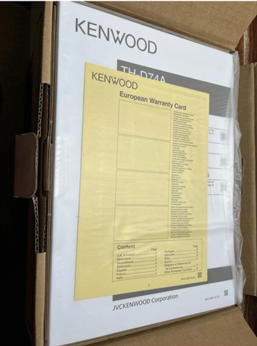 Kenwood TH-D74E Transceiver - GPS Brand New in original un-opened packaging! - Zdjęcie 2 z 6