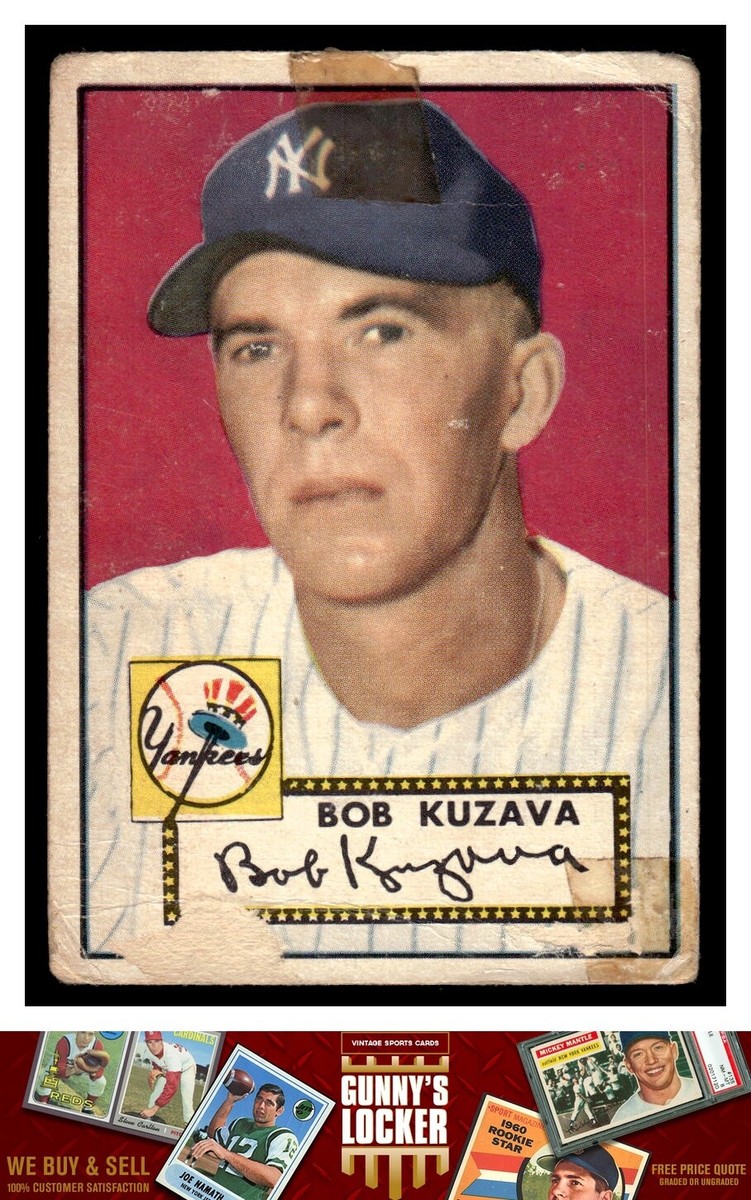 1952 Topps Bob Kuzava 85 New York Yankees | eBay