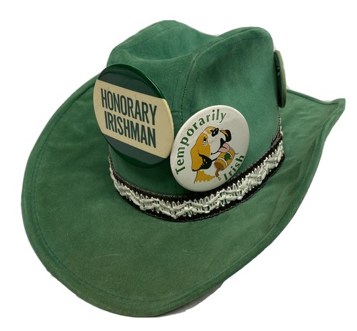 Vintage 70s 80s St. Patrick's Day Green 