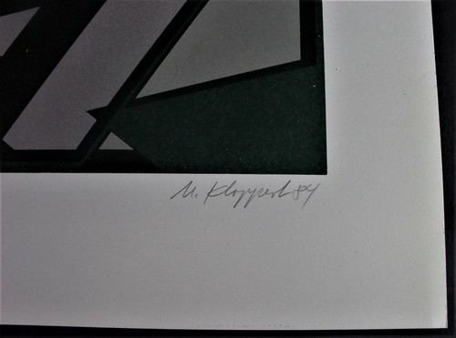 Manfred KLOPPERT (*1943 Dresden) - Lithographie WEGE II - DDR-Kunst 1984 - Bild 5 von 7