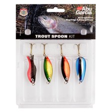 Abu Garcia Lure Kit - Trout Spoon 4 Pack - Fishing Lures