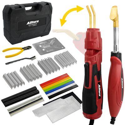 Allturn Plastic Welder 2 in 1,Plastic Welding Kit Car Bumper Repair Kit