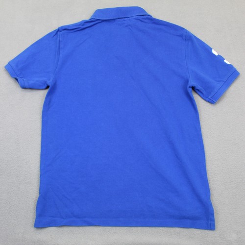 Polo Ralph Lauren Shirt Youth Large Blue White Big Pony 14-16 Rugby Boys #3 - Picture 8 of 12