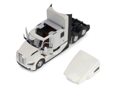 Diecast Masters Kenworth T680 Truck Tractor Pearl White 1/50 Model
