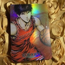 Rukawa SLAM DUNK Holo Hero Master Edition Goddess Anime Card