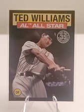 2021 Topps 1986 Topps All-Star Baseball Black /299 Ted Williams #86AS26 HOF