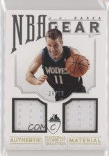 2012-13 Panini National Treasures NBA Gear Combos 29/99 JJ Barea #47 0b1