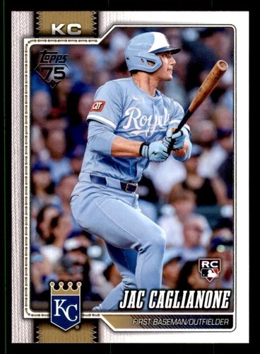 2026 Topps #138 Jac Caglianone Kansas City Royals RC