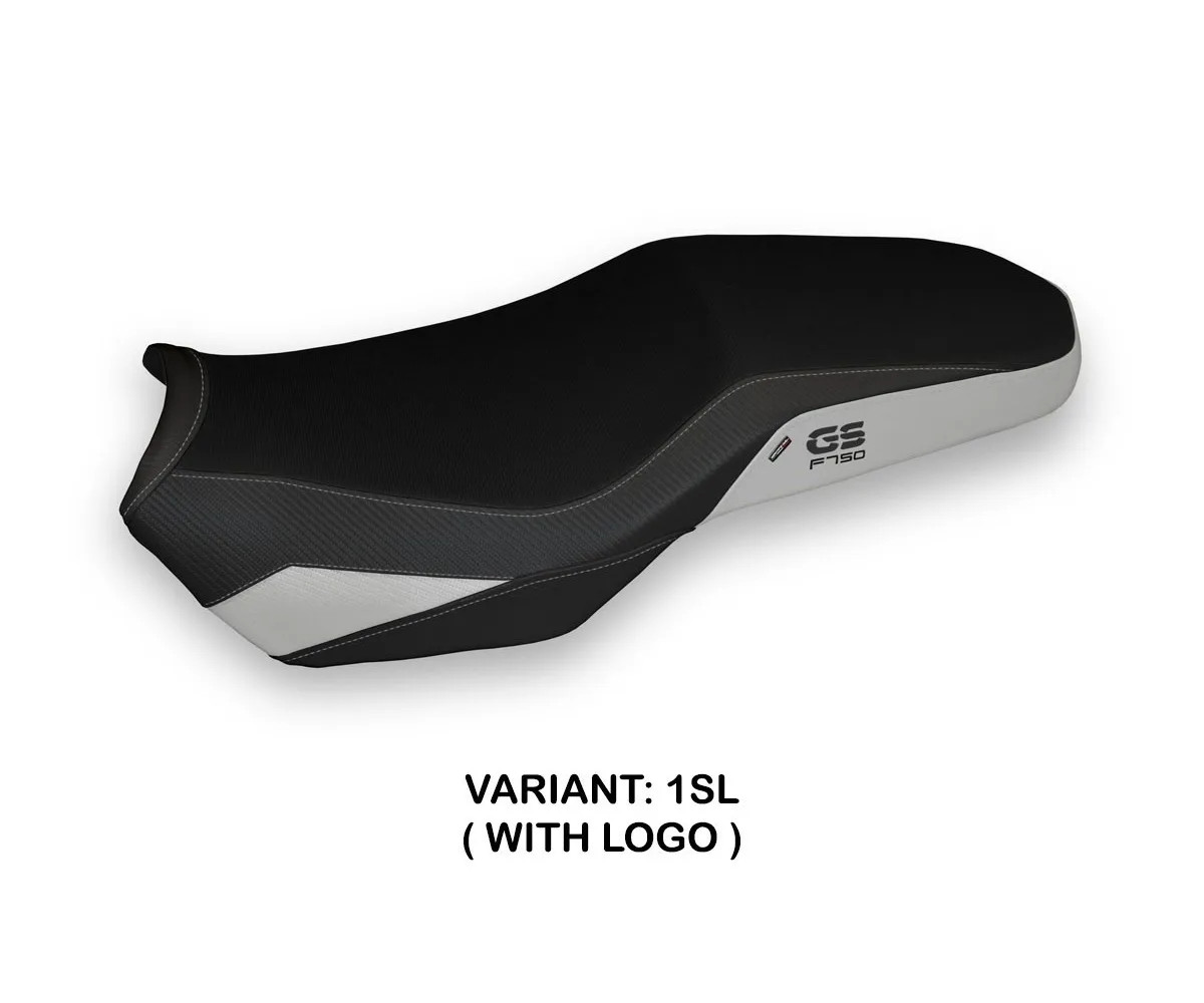 Seat saddle cover Marsh 3 Silver (SL) TPZ Italia for BMW F 750 GS 2018 > 2023 3k