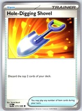 HOLE-DIGGING SHOVEL - Pokemon - Toyste Beach 074/088 Perfect Order - NM/M