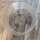 Vintage MCM 17 in. Diameter 9 in. Tall Drum Lampshade. Very Good Condition — photo 3