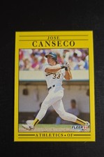 1991 Fleer - Jose Canseco #5