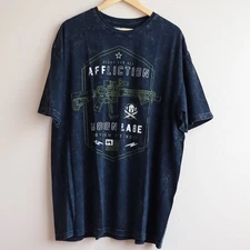 Affliction Mens 4XL T-Shirt Ready For All Molon Labe Freedom Defender