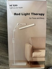 Red Light Therapy for Face and Body, Red Infrared Light Therapy Lamp with Stand