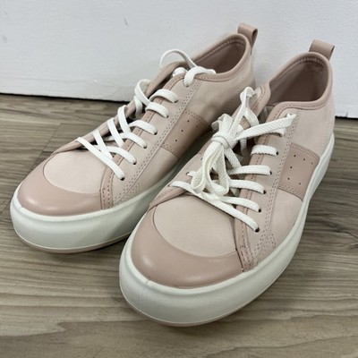 ECCO Street Ace Leather Lifestyle Sneaker Pink  Women's Size EUR 39/ 8-8.5 NWOB