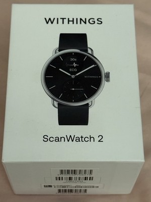 Withings ScanWatch 2 HWA10 Model 1-All-Int 38mm Stainless Steel Black Smartwatch