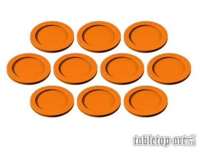 Skill and Squad Marker - 32mm Orange (10) | Tabletop-Art | EAN 704270725570