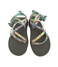 Chaco Kids Z2 Strappy Sandals Size 4 Multicolor Beach Summer Vacation Boho