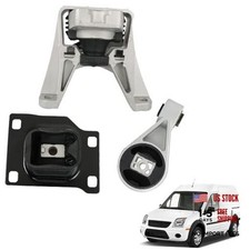 3PCS Engine Motor Transmission Mount Kit Replacement for 2010 2011 2012