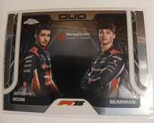 2025 Topps Chrome Formula 1 F1 Duo Cards #170 Esteban Ocon Oliver Bearman