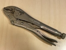 Vintage Petersen VISE-GRIP 10WR Locking Pliers DeWitt Nebraska USA Curved Jaw