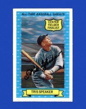 1972 Kellogg's Set-Break # 11 Tris Speaker NM-MT OR BETTER *GMCARDS*