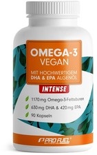 Omega-3 vegan INTENSE - 90 Kapseln - 2000 mg ...