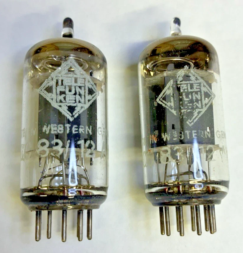 TELEFUNKEN ECC83 Vintage NOS Tubes for sale | eBay