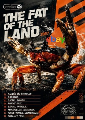 Prodigy Fat Of The Land A3 A4 Print Poster Unframed