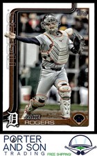 2025 Topps Series 1 #55 Jake Rogers Detroit Tigers