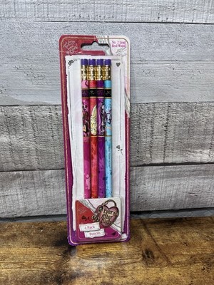 4 Ever After High Pencils. Sealed Packaging. New Old Stock