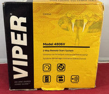 Viper 4806V LED 2-Way Remote Car Start System New Open Box