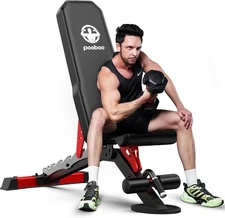 Foldable Dumbbell Bench Weight Bench Incline Bench Indoor Fitness Workout Bench