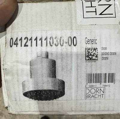 #ad Dornbracht High Pressure Round Shower Head Polished Chrome Silver 04121111030 00 $249.50