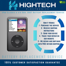 iPod Classic 6 6th Gen, 2007 Battery Replacement Service
