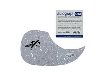 Brent Smith of Shinedown Autographed Guitar Pick Guard Certified by ACOA Signed