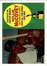 2018 Topps Archives #316 Willie McCovey Topps Rookie History
