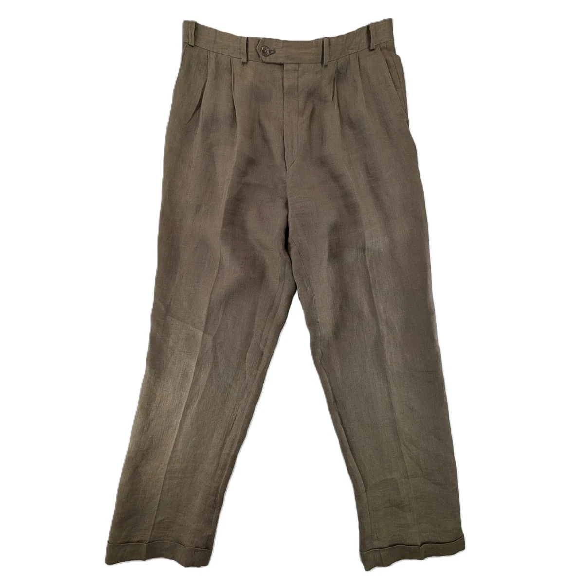 Polo Ralph Lauren Brown Linen Pants for Men for sale | eBay