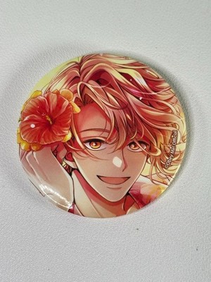 Obey Me! Night Bringer Illustration Can Badge Asmodeus Smile