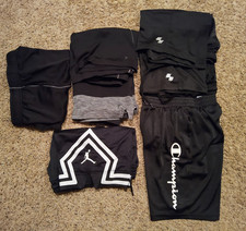 Lot of 12 - Youth Medium - Shorts  Sweatpants- Nike, Under Armour, Champion
