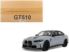 2024 BMW M3 CS M BROOKLYN GRAY 1/18 MODEL CAR BY GT SPIRIT GT510