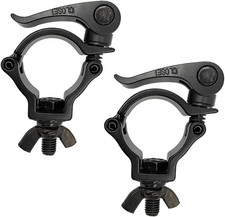 1.5inch Quick Release DJ Lighting Clamp Aluminum Alloy Heavy Duty 220lbs Truss C