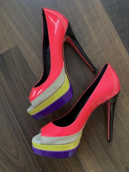 Women Ruthie Davis Heels Pink Leather 38