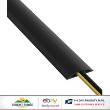 Non-Slip Floor Cord Cover, 6ft Heavy Duty Cable Protector for Trailing Cords