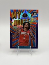 2021-22 Panini Donruss Optic - My House Jalen Green #17 Purple Prizm (RC)